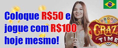 Super Bônus de Boas-Vindas 100% promotion banner
